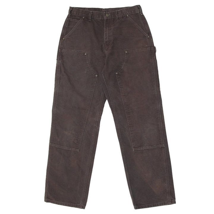 Mens Carhartt B136-DXB Original Fit Double Knee Carpenter Work Pants