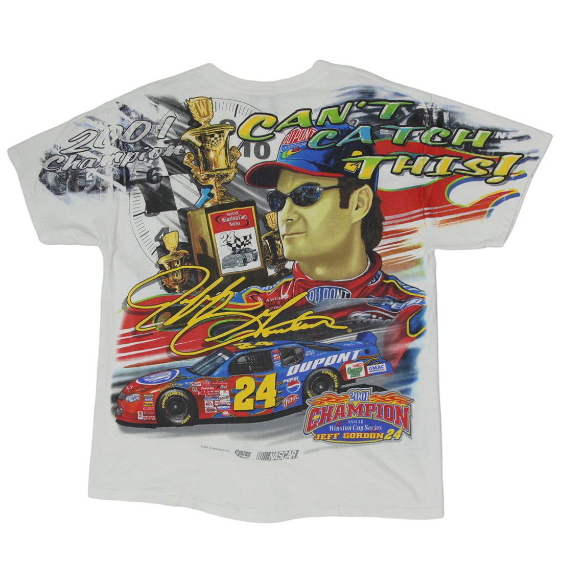 2001 Vintage Jeff Gordon Nascar Winston Cup Series AOP T-Shirt M – Fashion  Rerun Vintage