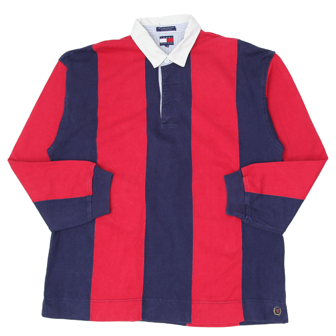 Vintage Tommy Hilfiger Long Sleeve Polo T-Shirt