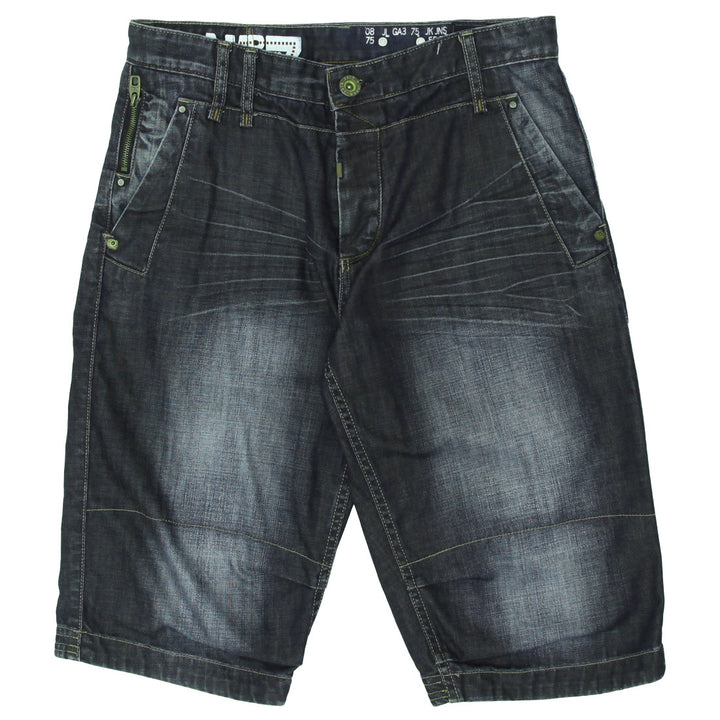 Mens Jack & Jones Button Fly Denim Shorts