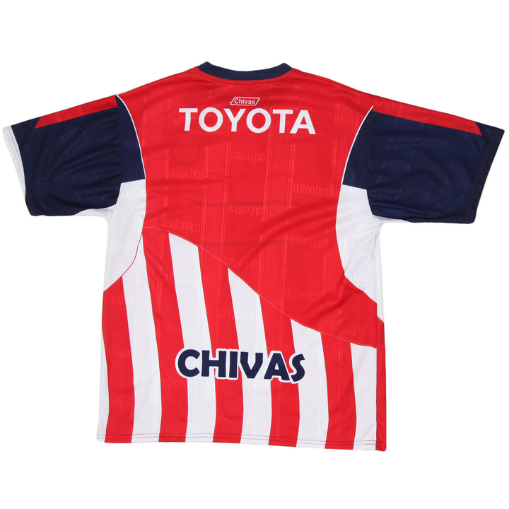 Vintage Chivas Club Deportivo Guadalajara Mexico Football Jersey