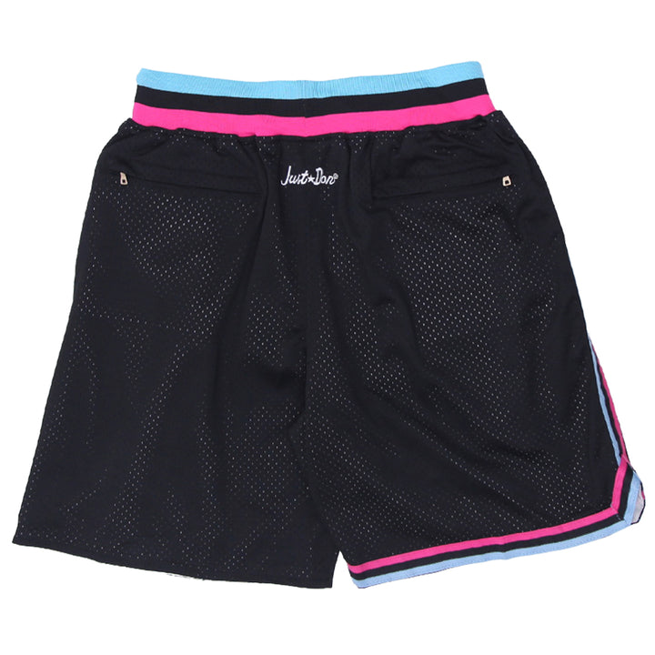 Mens Just Don Miami Heat Basketball Shorts