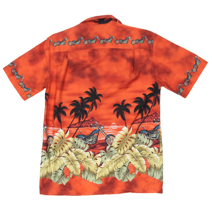 Vintage Pacific Legend Sunset Biker Hawaiian Shirt