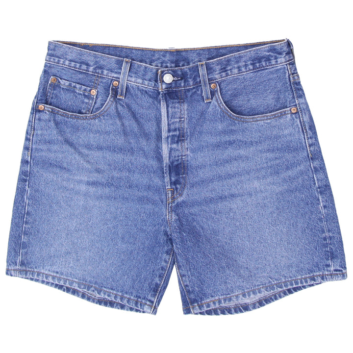 Mens Levi Strauss 501 Button Fly Denim Shorts