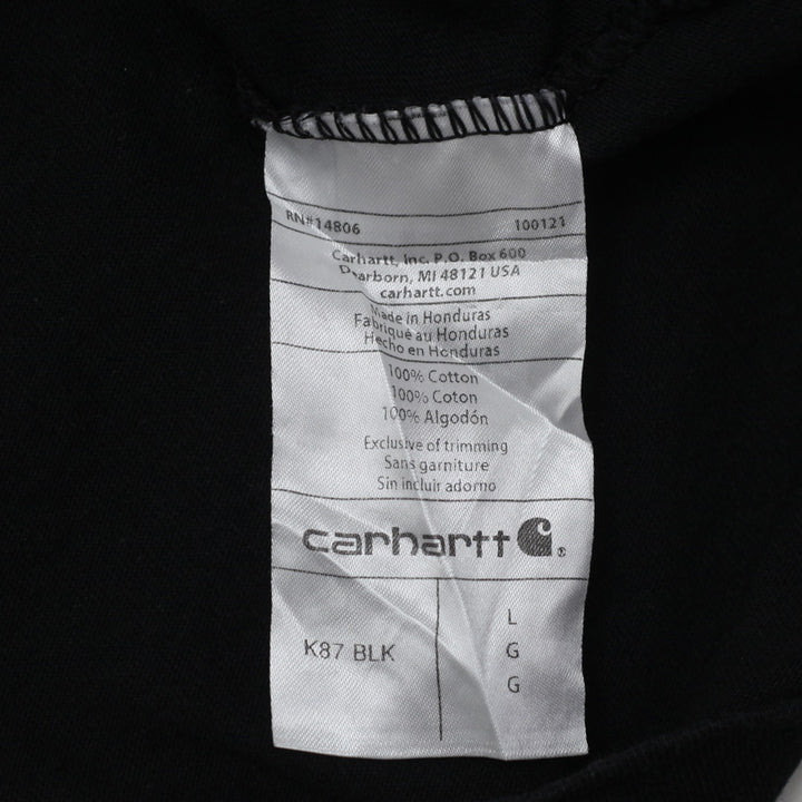 Mens Carhartt Loose Fit Pocket T-Shirt Black