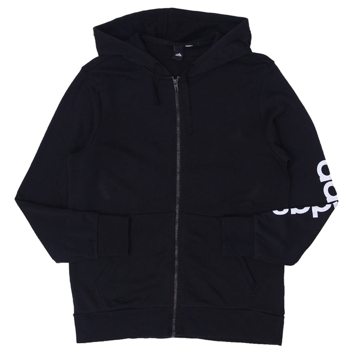 Mens Adidas Full Zip Black Hoodie