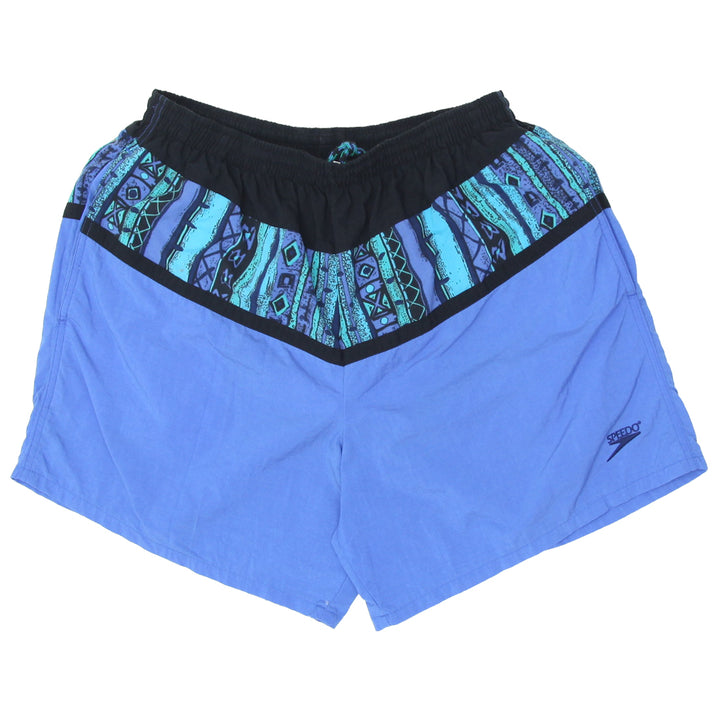 Mens Embroidered Speedo Logo Swim Shorts