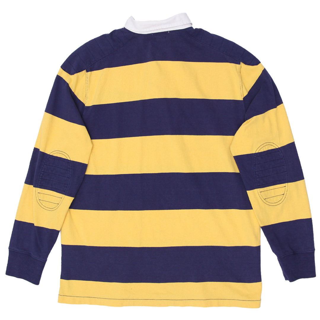 Mens Polo Ralph Lauren Custom Fit  Striped Rugby Shirt