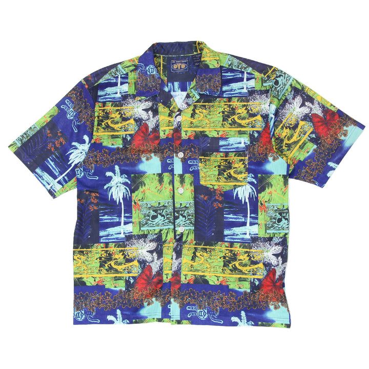 Mens OTB Mesh Hawaiian Shirt