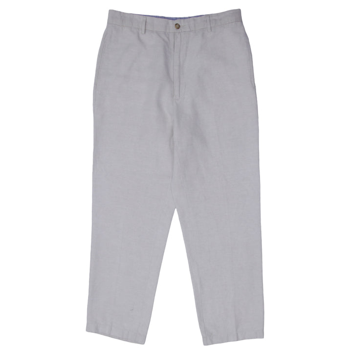 Mens Club Room Linen Blend Pants