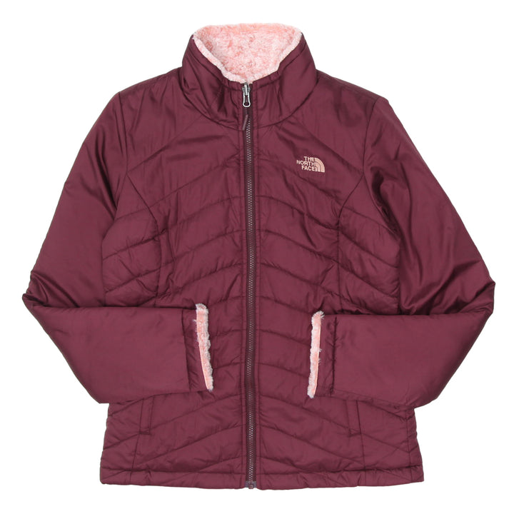 Ladies The North Face Quilted Full Zip Reversible Jacket