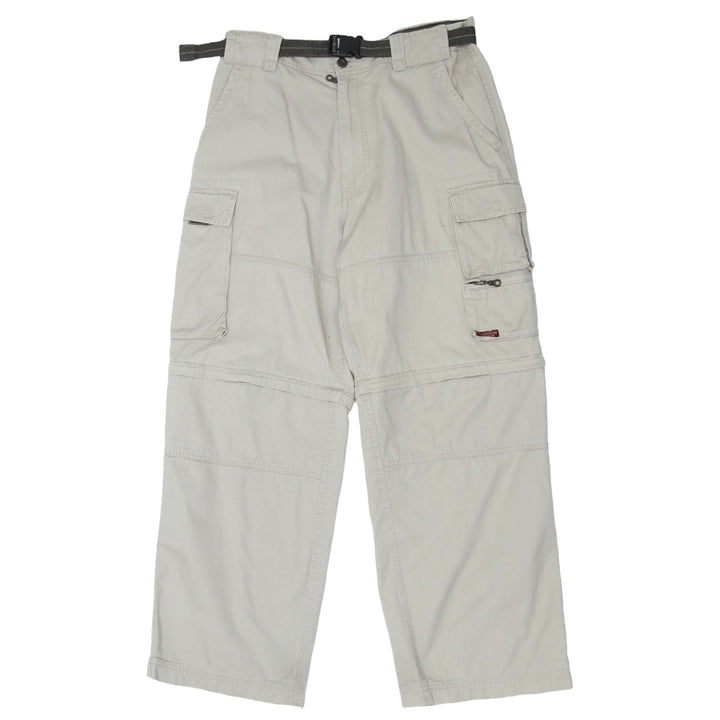 Mens U.S Expedition Belted Cargo Convertible Pants