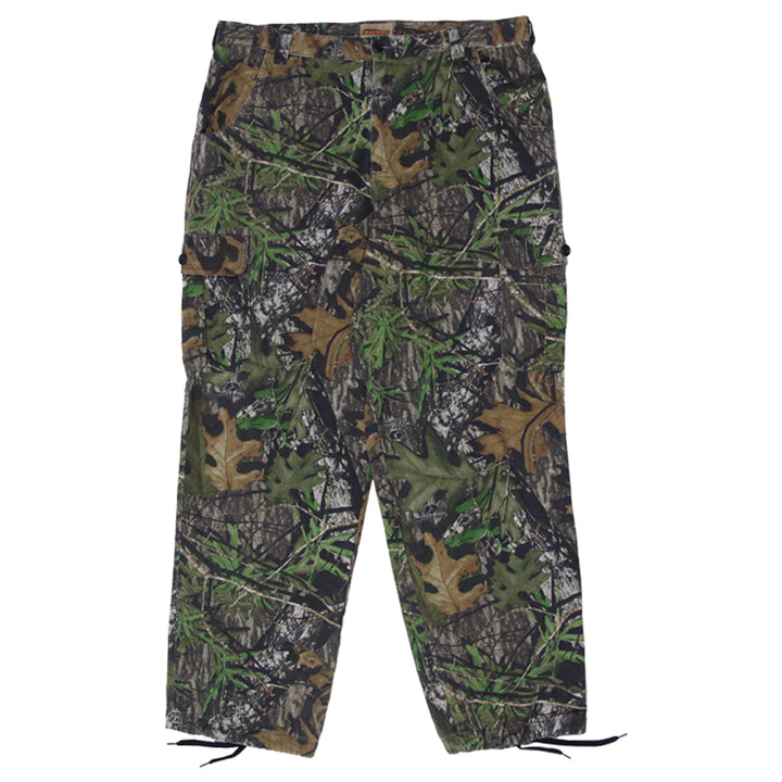 Mens Mossy Oak Field Staff Forest Camo Cargo Pants