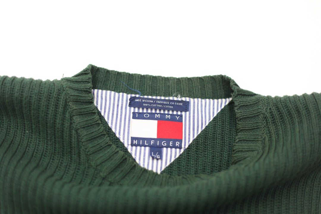 Vintage Tommy Hilfiger Embroidered Pullover Sweater