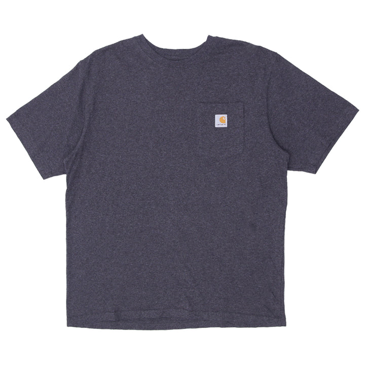 Mens Carhartt Original Fit Pocket T-Shirt Gray