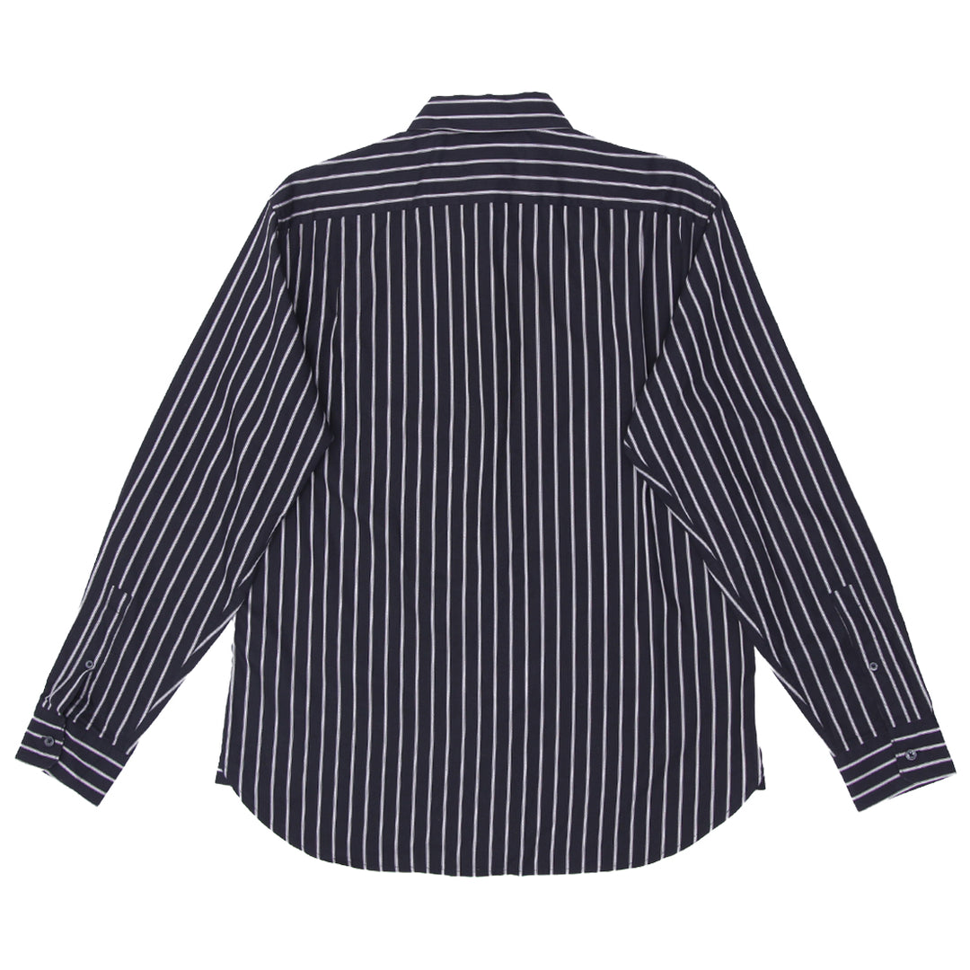 Mens Michael Kors Stripe Long Sleeve Shirt