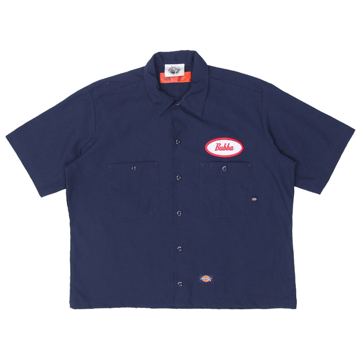 Mens Dickies Bubba Gump Customized Crop Work Shirt