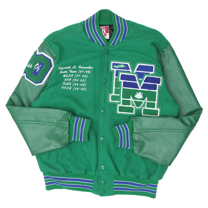 Vintage Montwood Swimming Varsity Jacket Made In USA