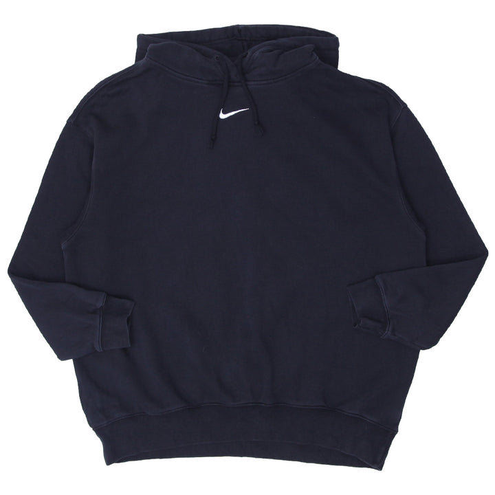 Mens Embroidered Nike Logo Center Swoosh Pullover Hoodie