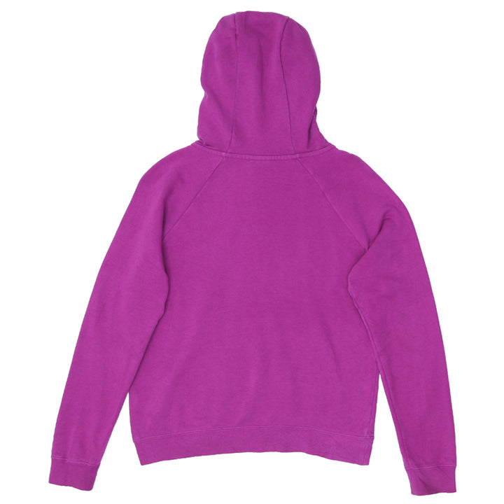 Ladies Nike Embroidered Pullover Hoodie Pink