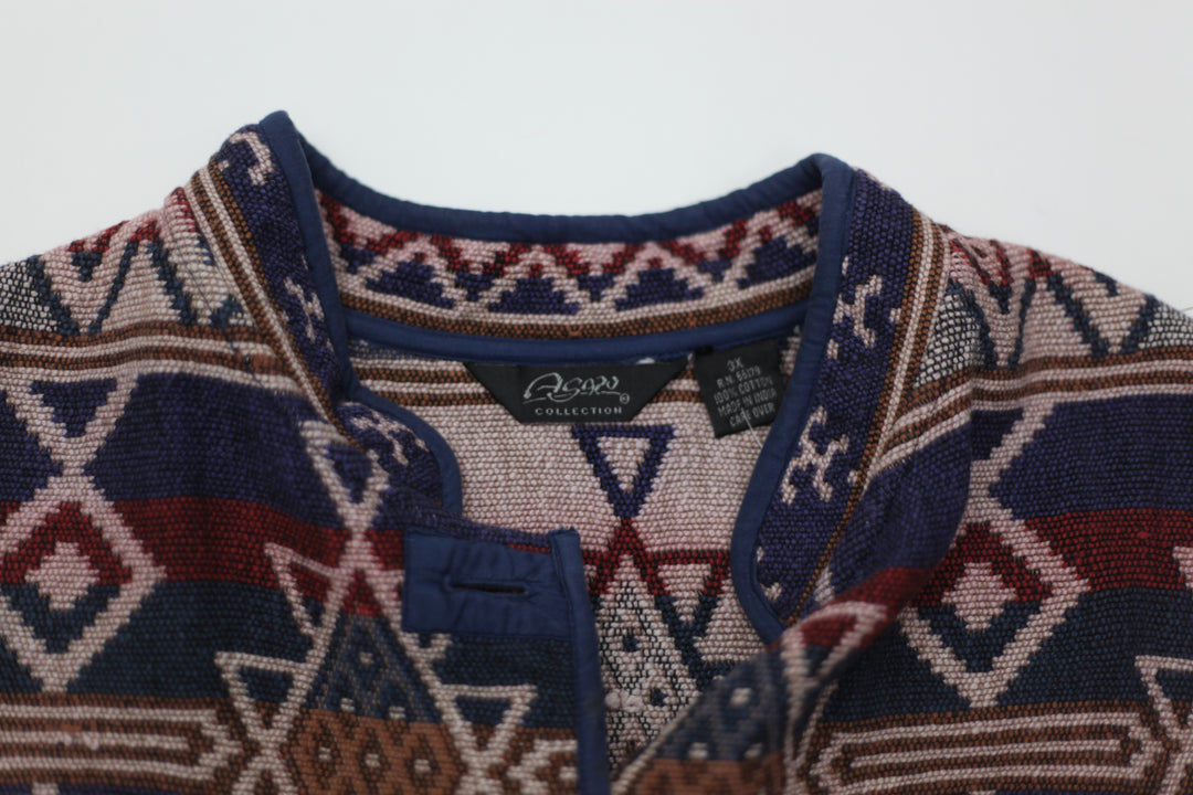 Vintage Asapo Collection Embroidered Vest