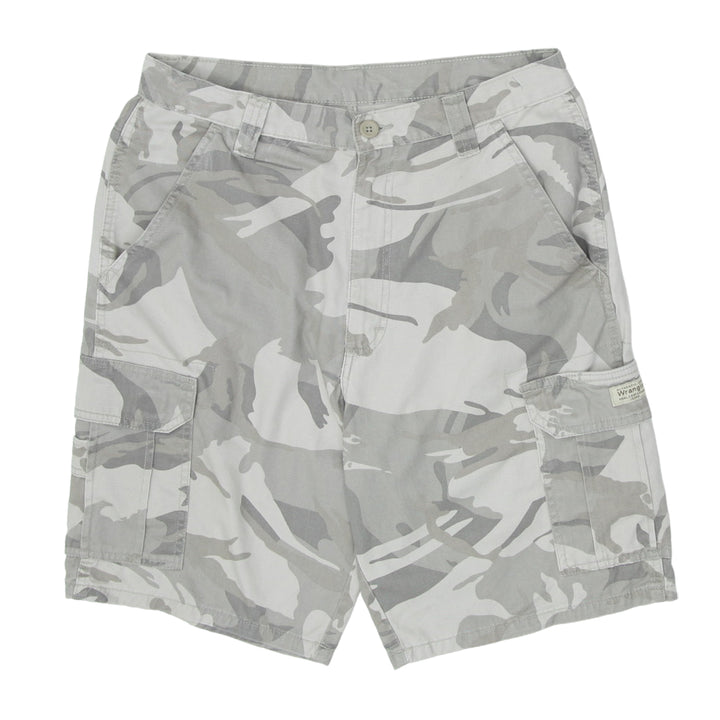 Mens Wrangler Camouflage Cargo Shorts