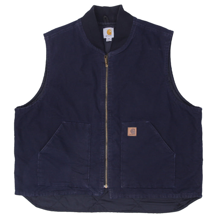 Mens Carhartt V02 MDT Quilt Lined Work Vest