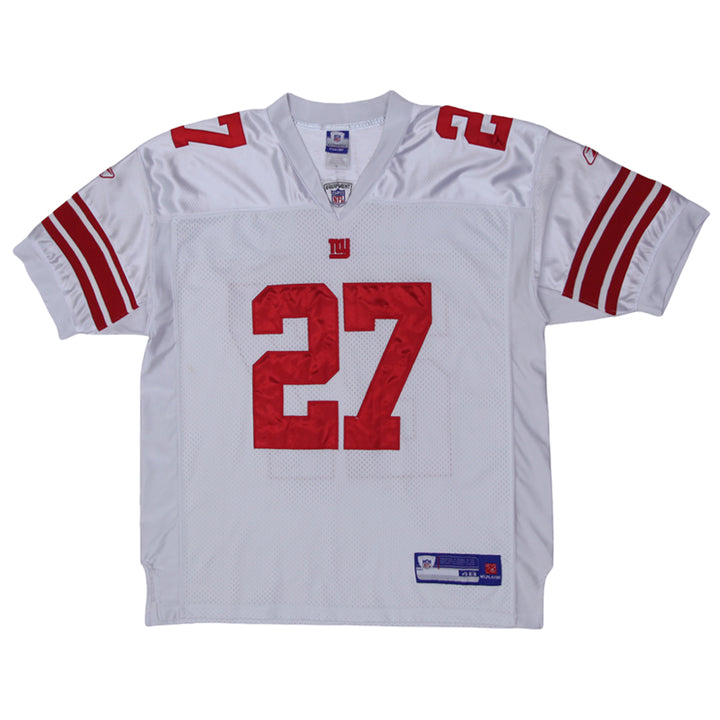 Mens Reebok NFL New York Giants Jacobs # 27 Football Jersey