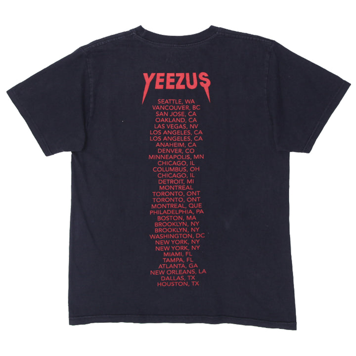 Mens Yeezus God Wants You Tour T-Shirt Black