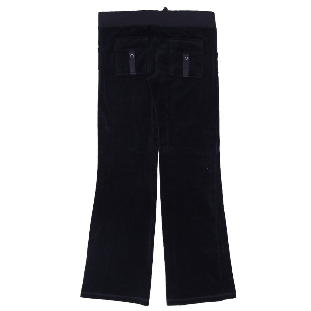 Y2K Juicy Couture Velour Pants Black