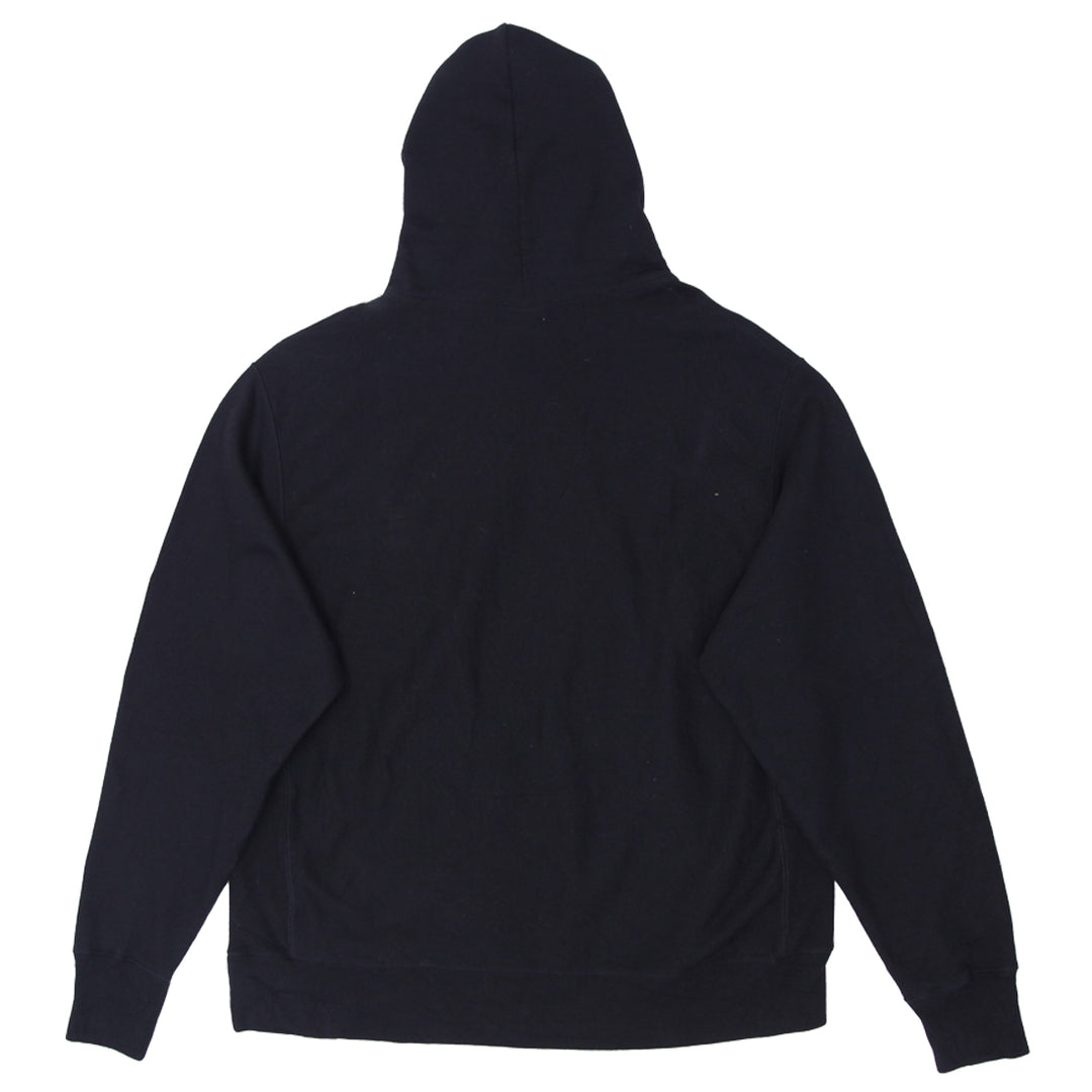 Mens Champion Reverse Weave Black Pullover Hoodie