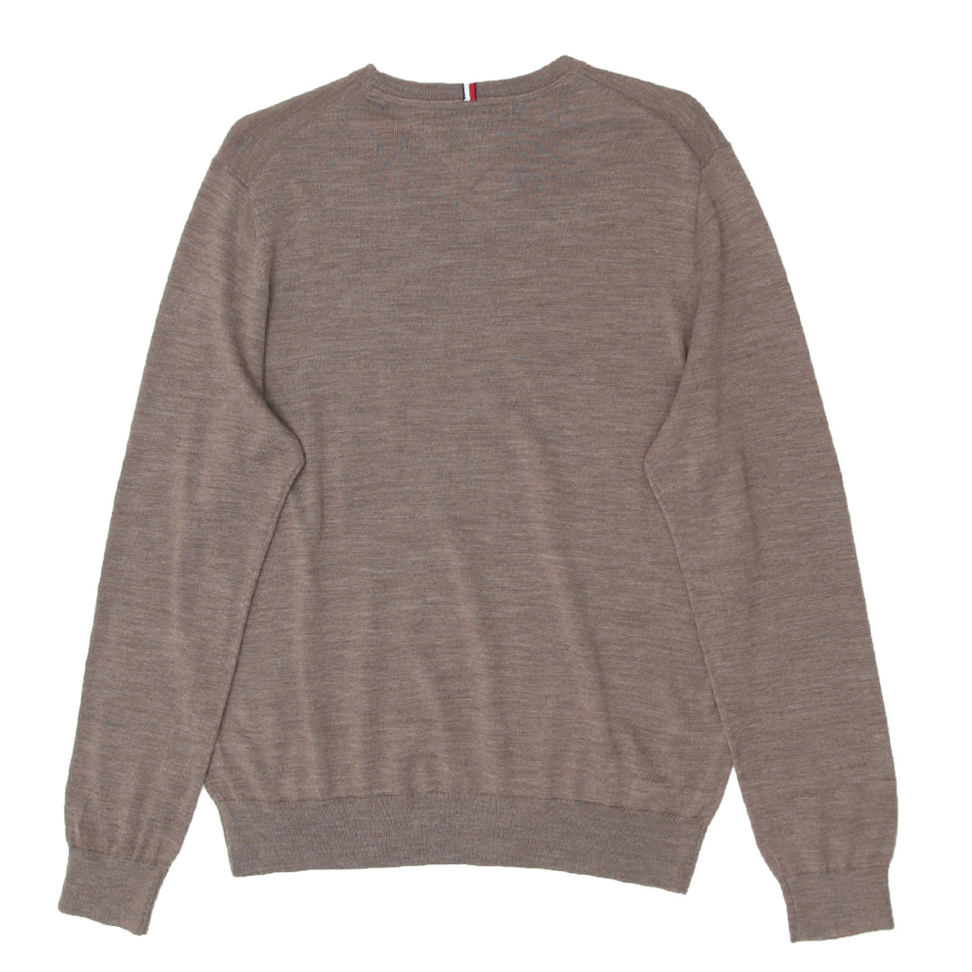 Mens Tommy Washable Luxe Wool Long Sleeve Sweater