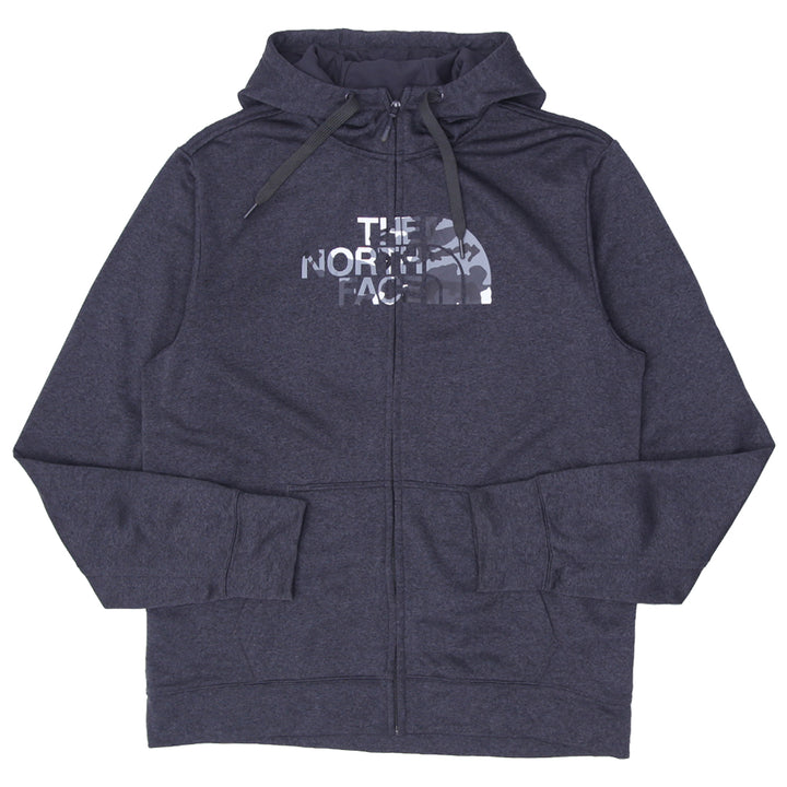 Mens The North Face Full Zip Gray Hoodie