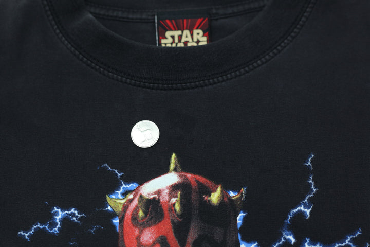 Vintage Star Wars Episode 1 Movie T-Shirt Black XL