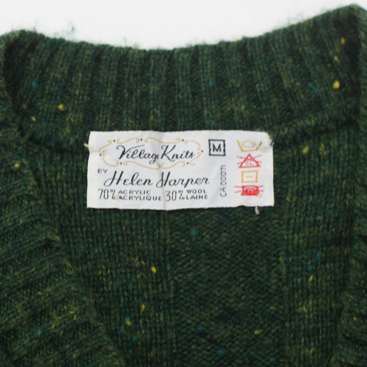 Vintage Village Knits by Helen Harper Knit Sleeveless Sweater Vest Ladies