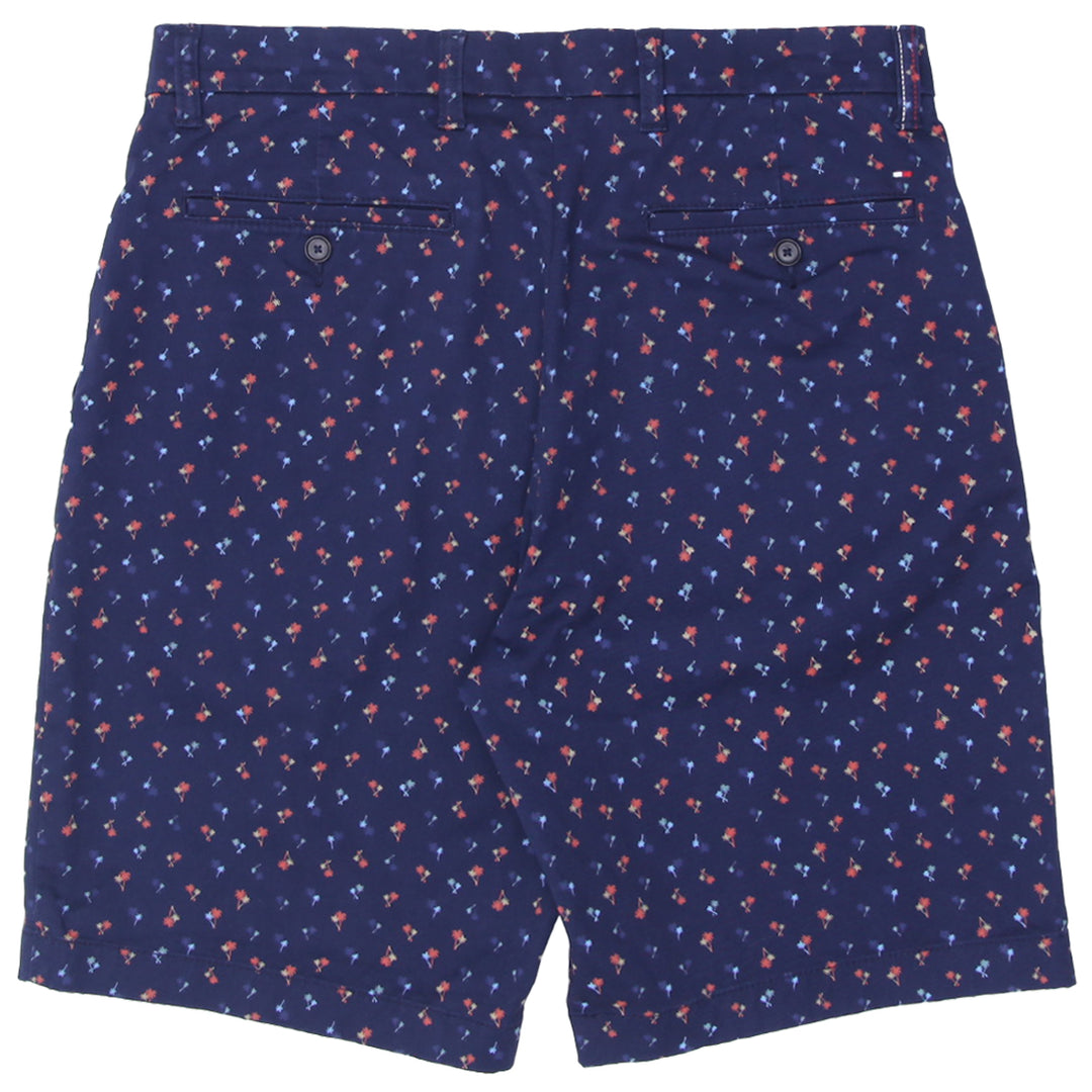 Mens Tommy Hilfiger Navy Printed Shorts