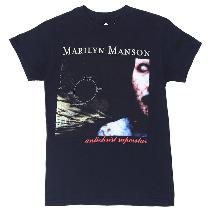 Mens Marilyn Manson Black T-Shirt