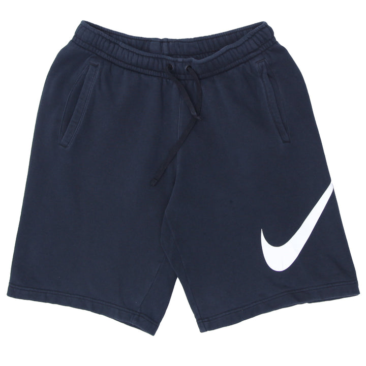 Mens Nike Big Swoosh Fleece Shorts Black