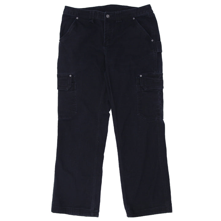 Ladies Duluth Canvas Cargo Pants Black