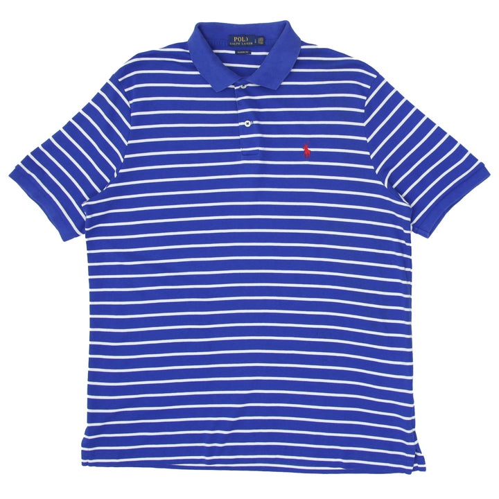 Mens Polo Ralph Lauren Classic Fit Stripe Polo T-Shirt