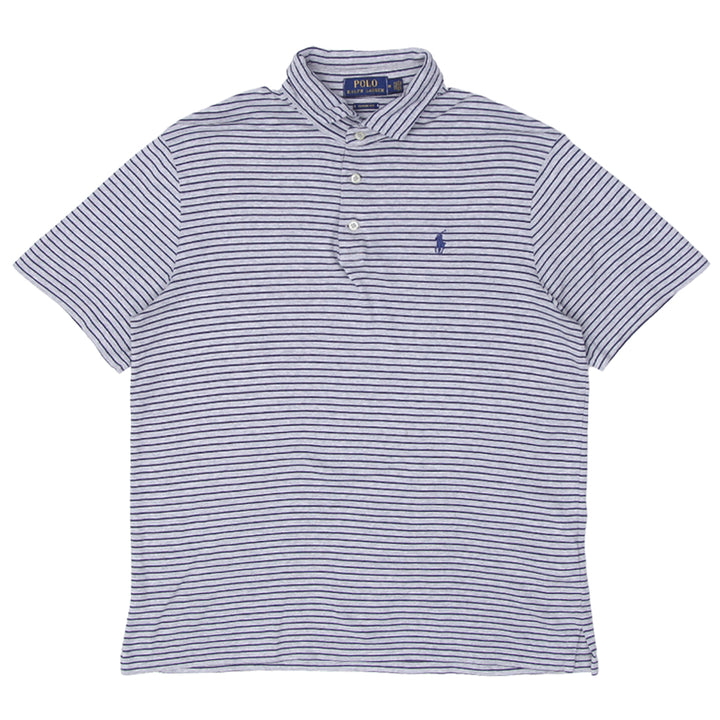 Mens Polo Ralph Lauren Classic Fit Striped Polo T-Shirt