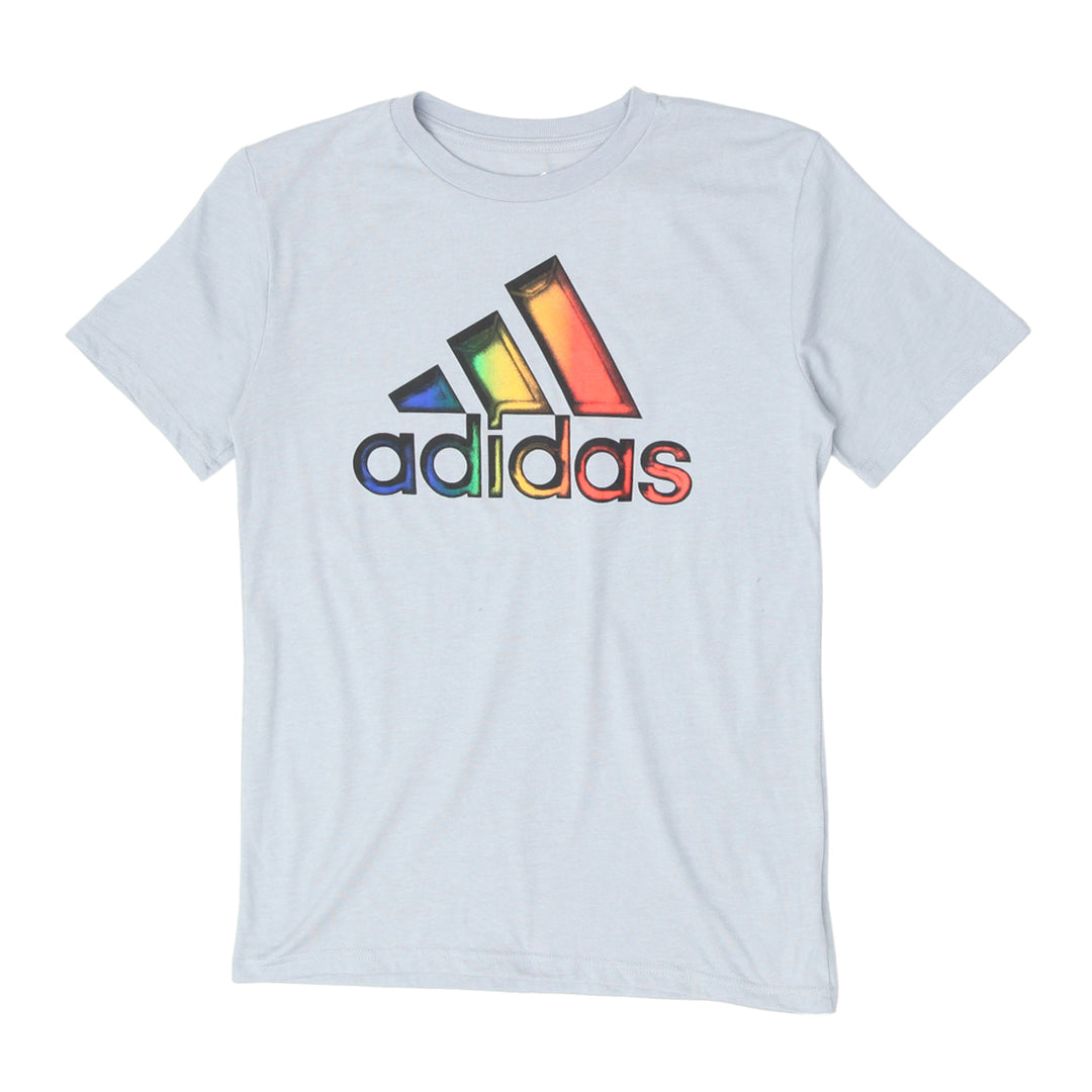 Boys Youth Adidas Printed Logo T-Shirt