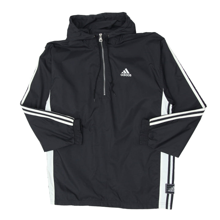 Vintage Adidas Quarter Zip Windbreaker Pullover Hooded Jackets