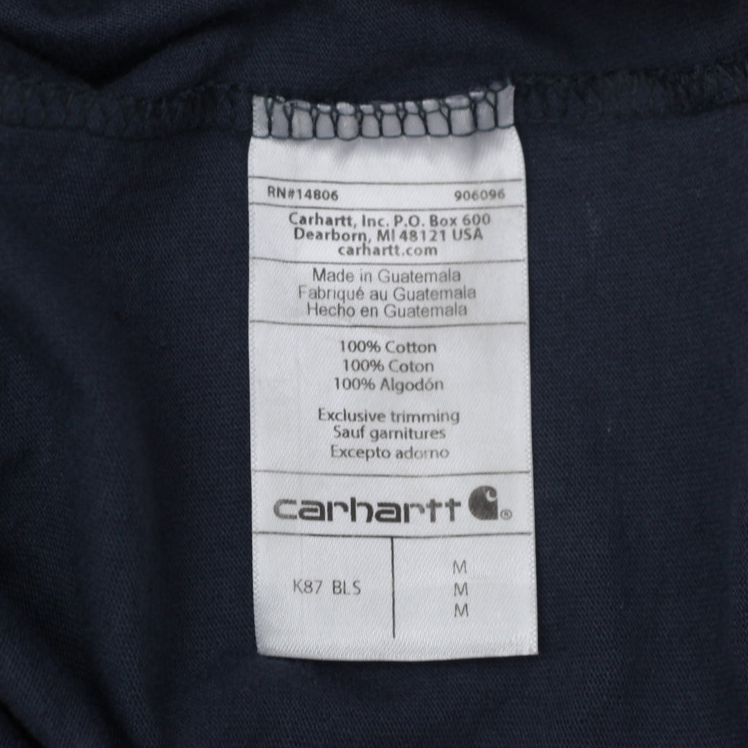 Mens Carhartt Loose Fit Pocket T-Shirt Bluestone