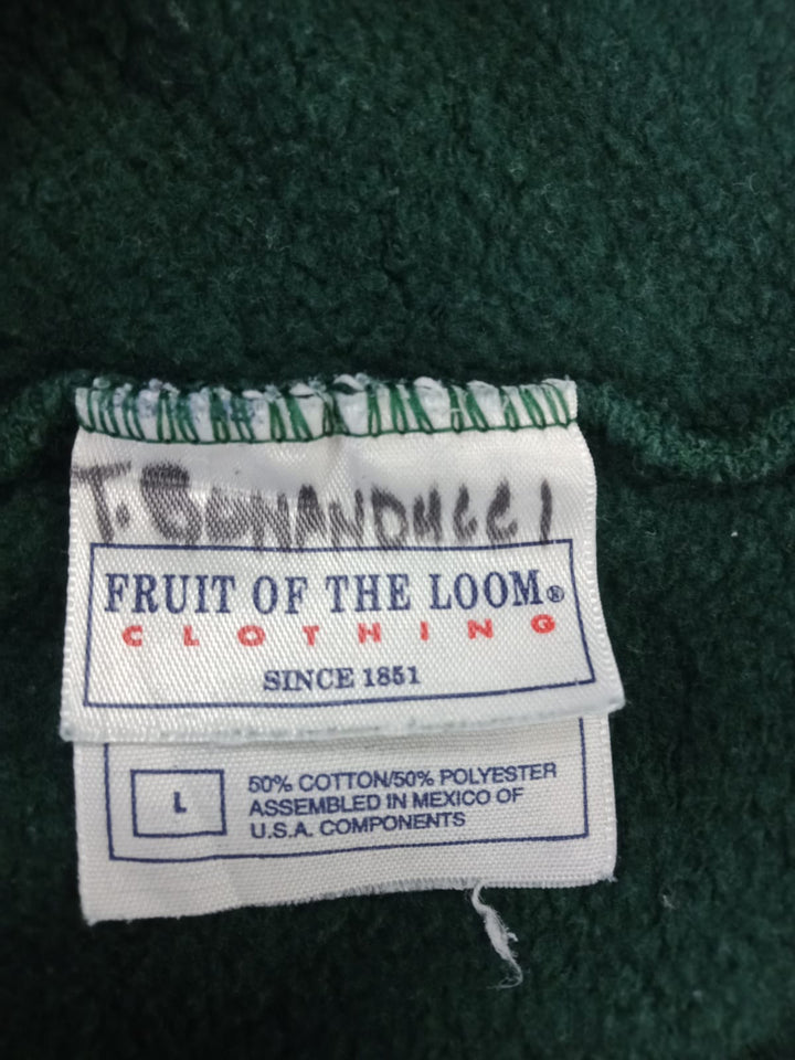 Vintage Fruit of the Loom Green Fleece Sweatpants
