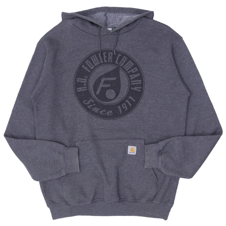 Mens Carhartt Gray Pullover Hoodie