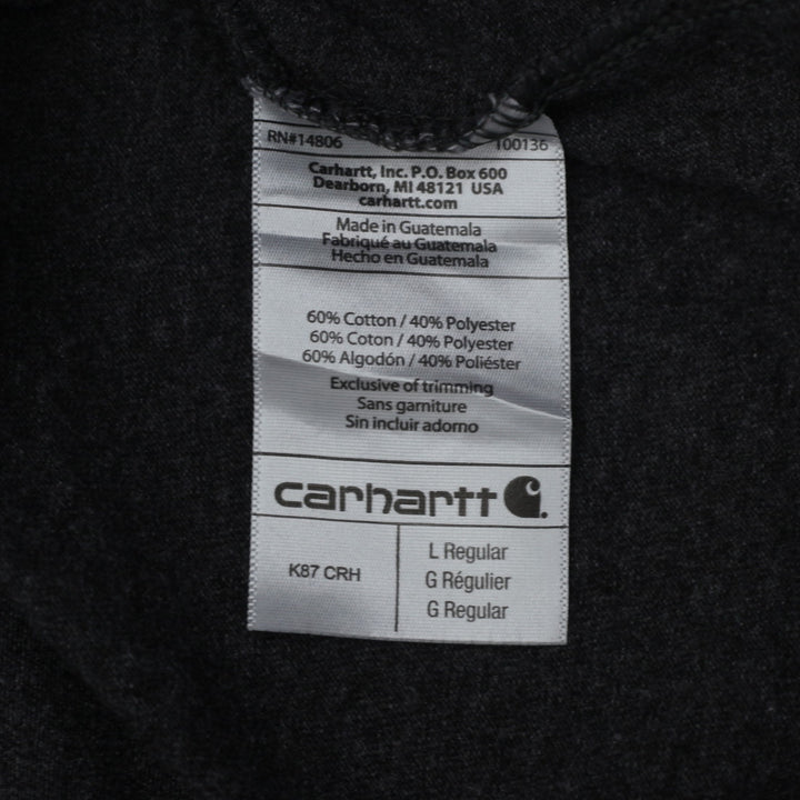 Mens Carhartt Original Fit Pocket T-Shirt Gray