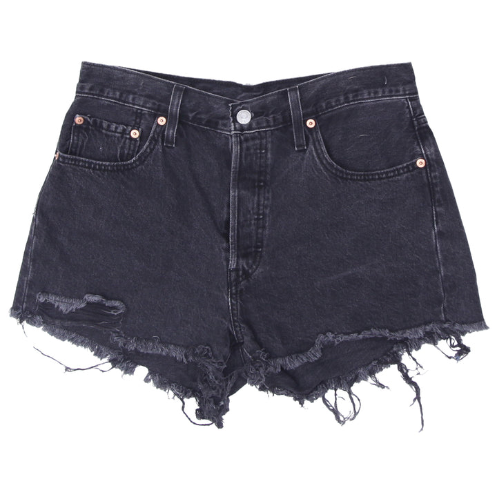 Ladies Levi Strauss 501 Button Fly Denim Shorts