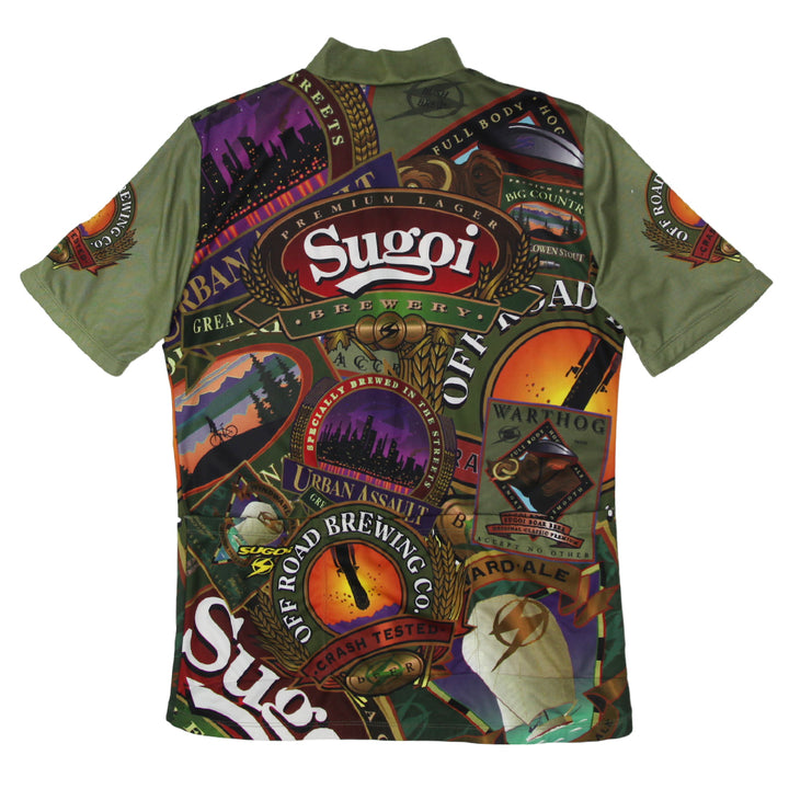 Mens Sugoi All Over Print Cycling Jersey