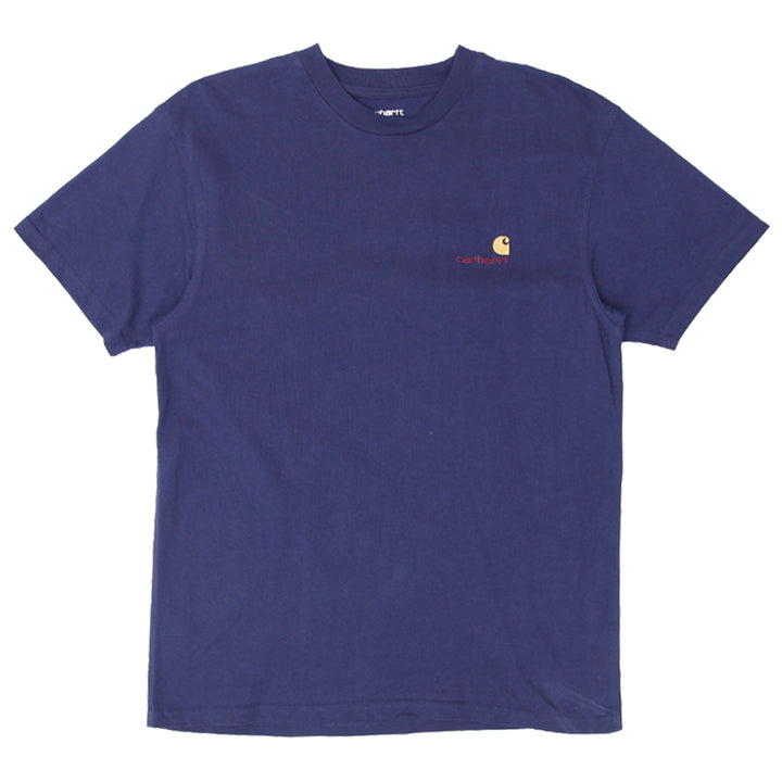 Mens Carhartt WIP T-Shirt Navy Blue